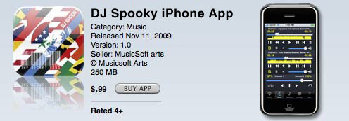 DJ Spooky iPhone App