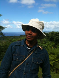 Paul Miller in Tanna, Vanuatu