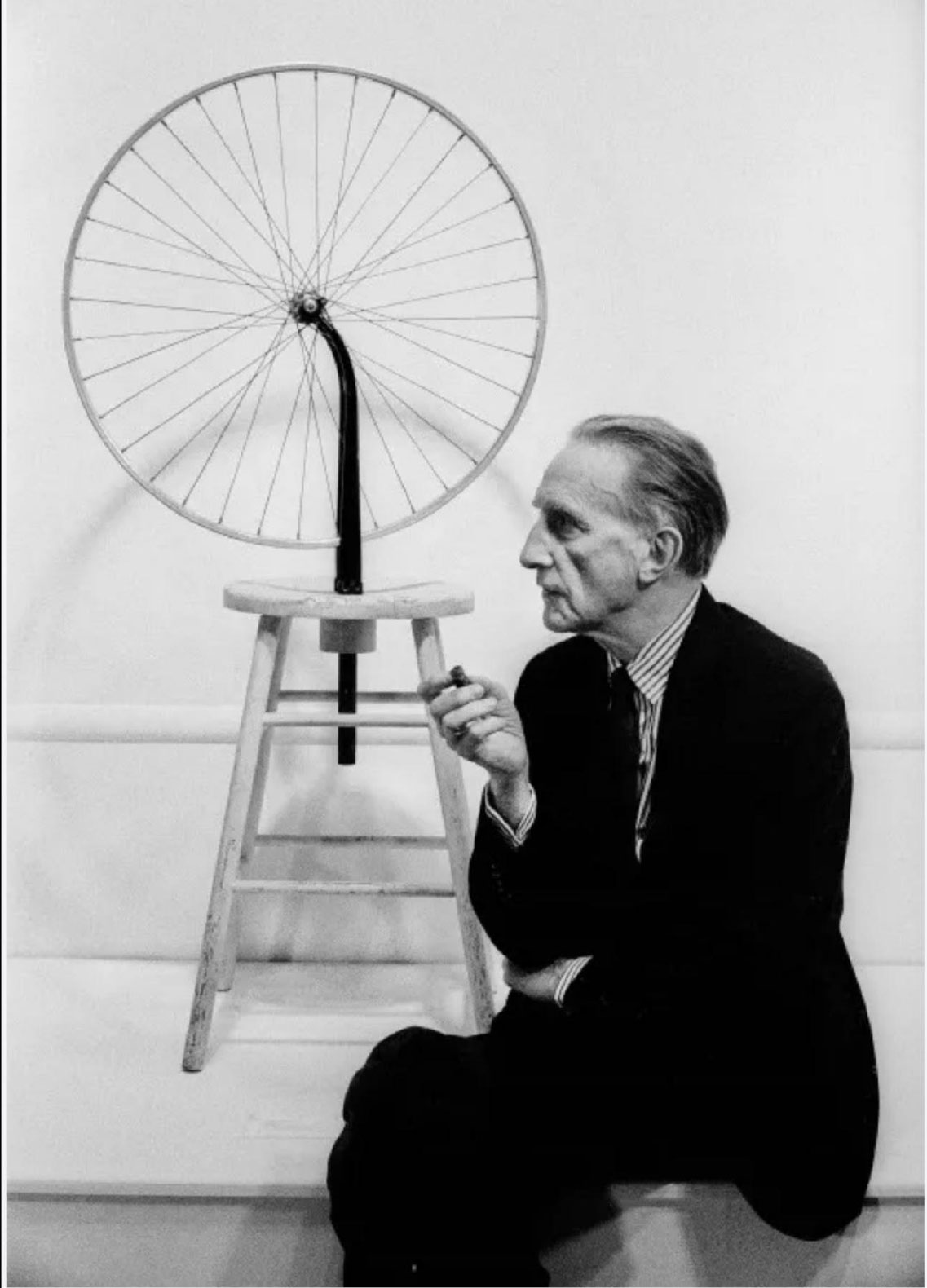 Marcel Duchamp Bicycle Sculpture